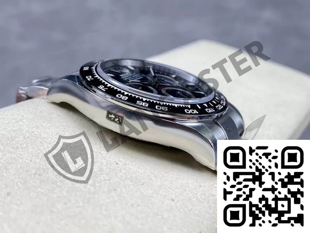 a close up of a watch