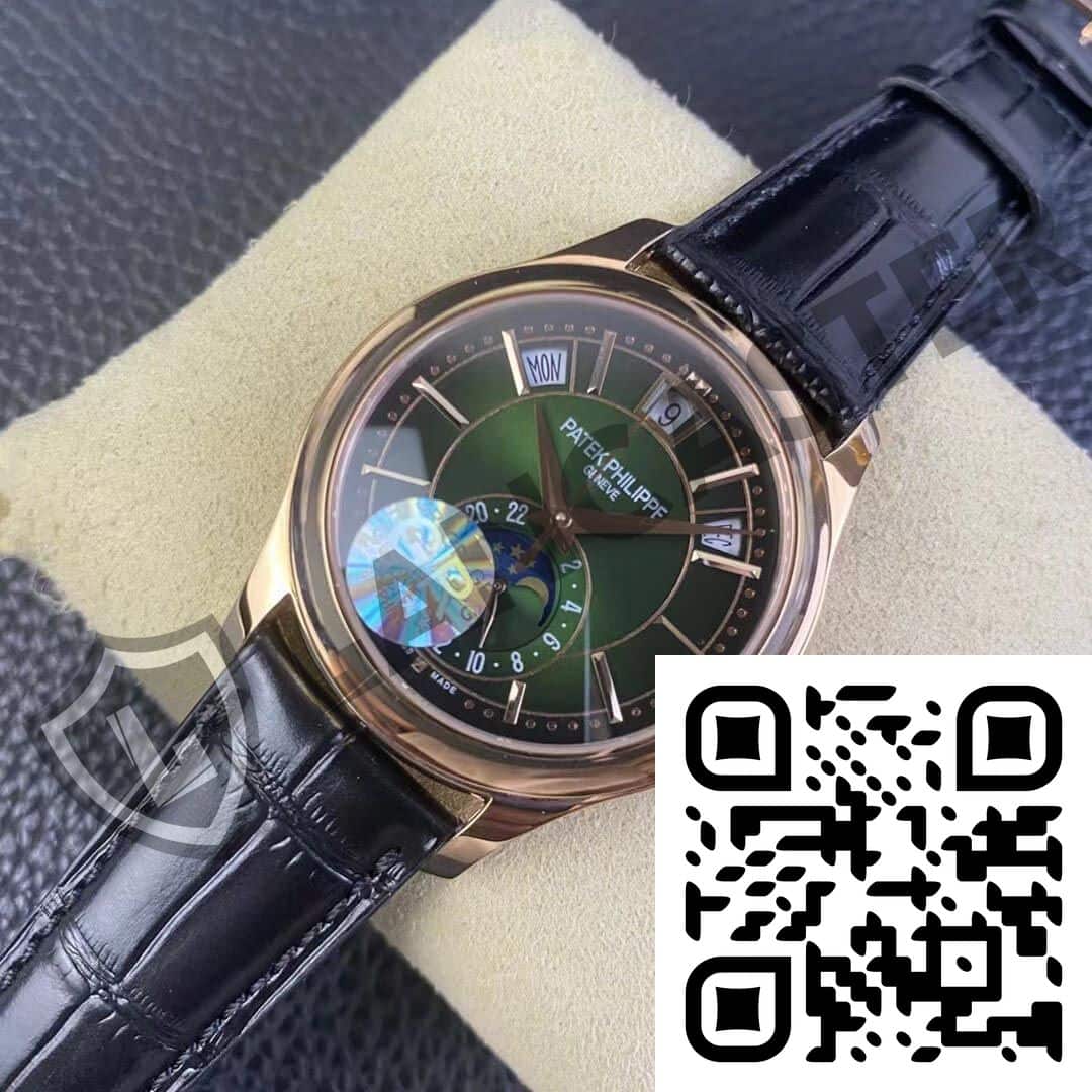 a watch with a qr code