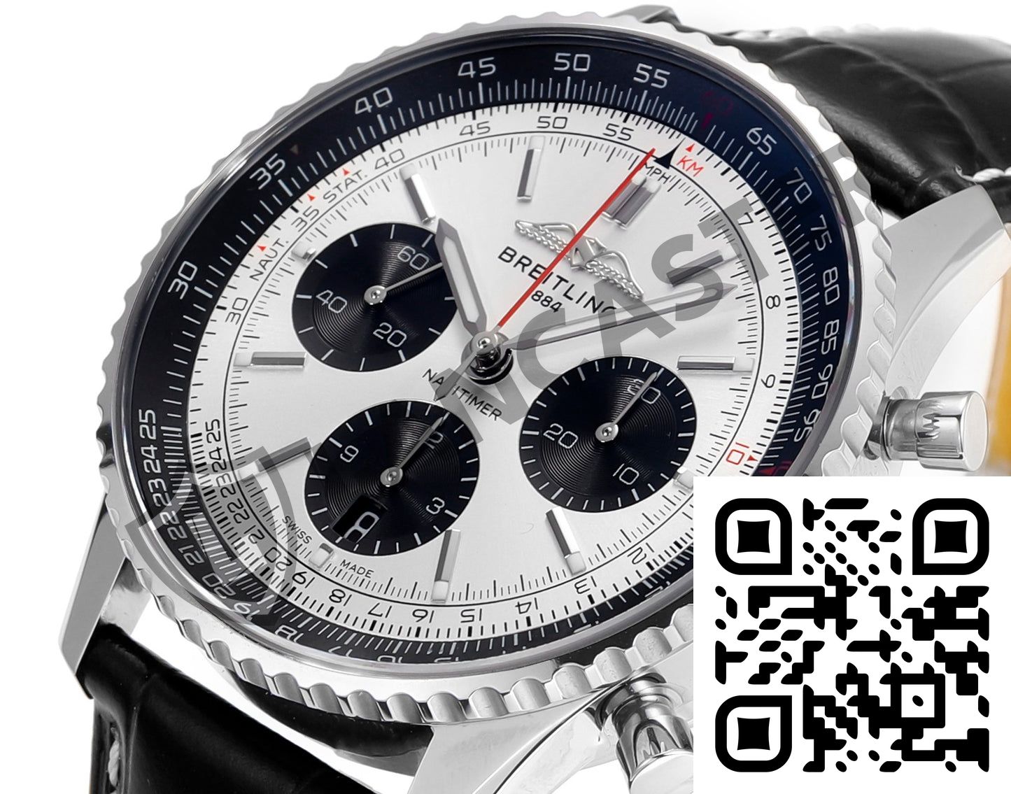 a close up of a watch