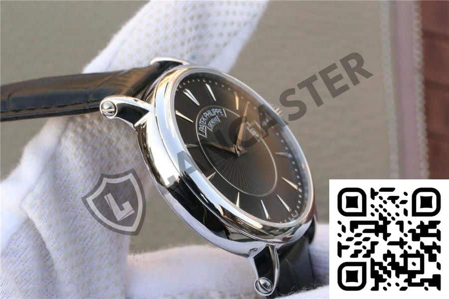 a close up of a watch
