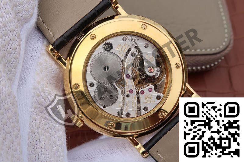 a watch with a qr code