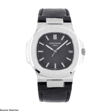 Patek Philippe Nautilus 5711 Leather Black Replica - 22